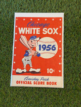 1956 Chicago White Sox Program ~ Filled Out
