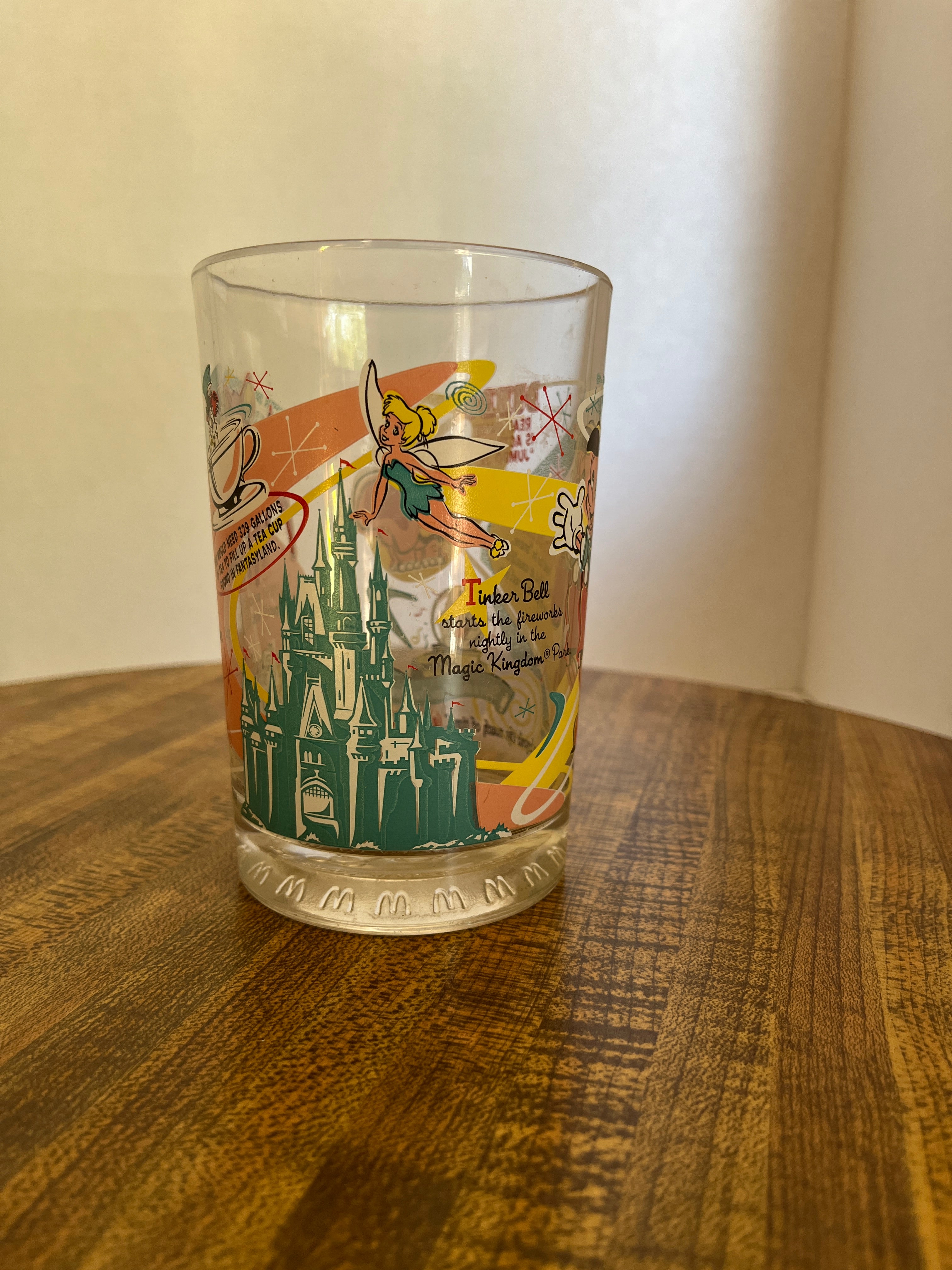 McDonald's WDW 100 Years of Magic Glass