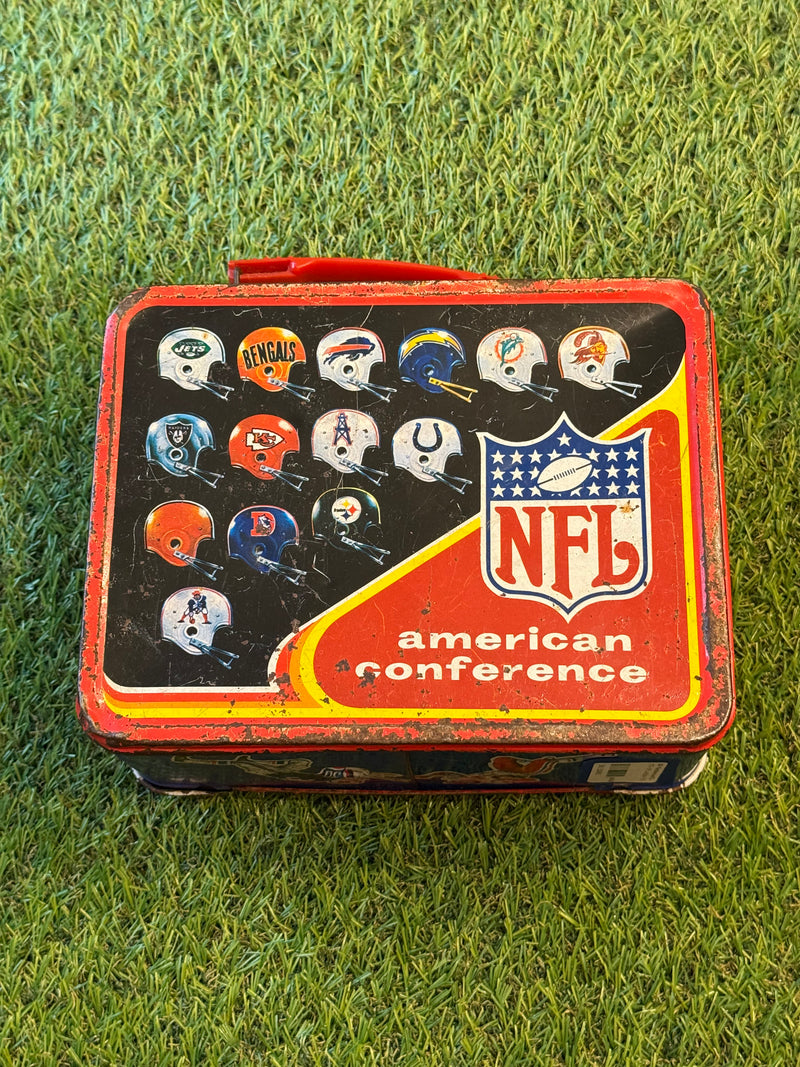 VTG ~ NFL Lunchbox ~ 70’s by 294 - Touchdowns and Trinkets