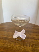 Groom Coupe Glass