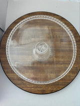 Glass Pedestal Cake Stand