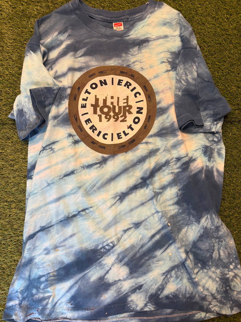 1992 Tour T Shirt (XL) ~ Elton John & Eric Clapton by 294 - Touchdowns and Trinkets