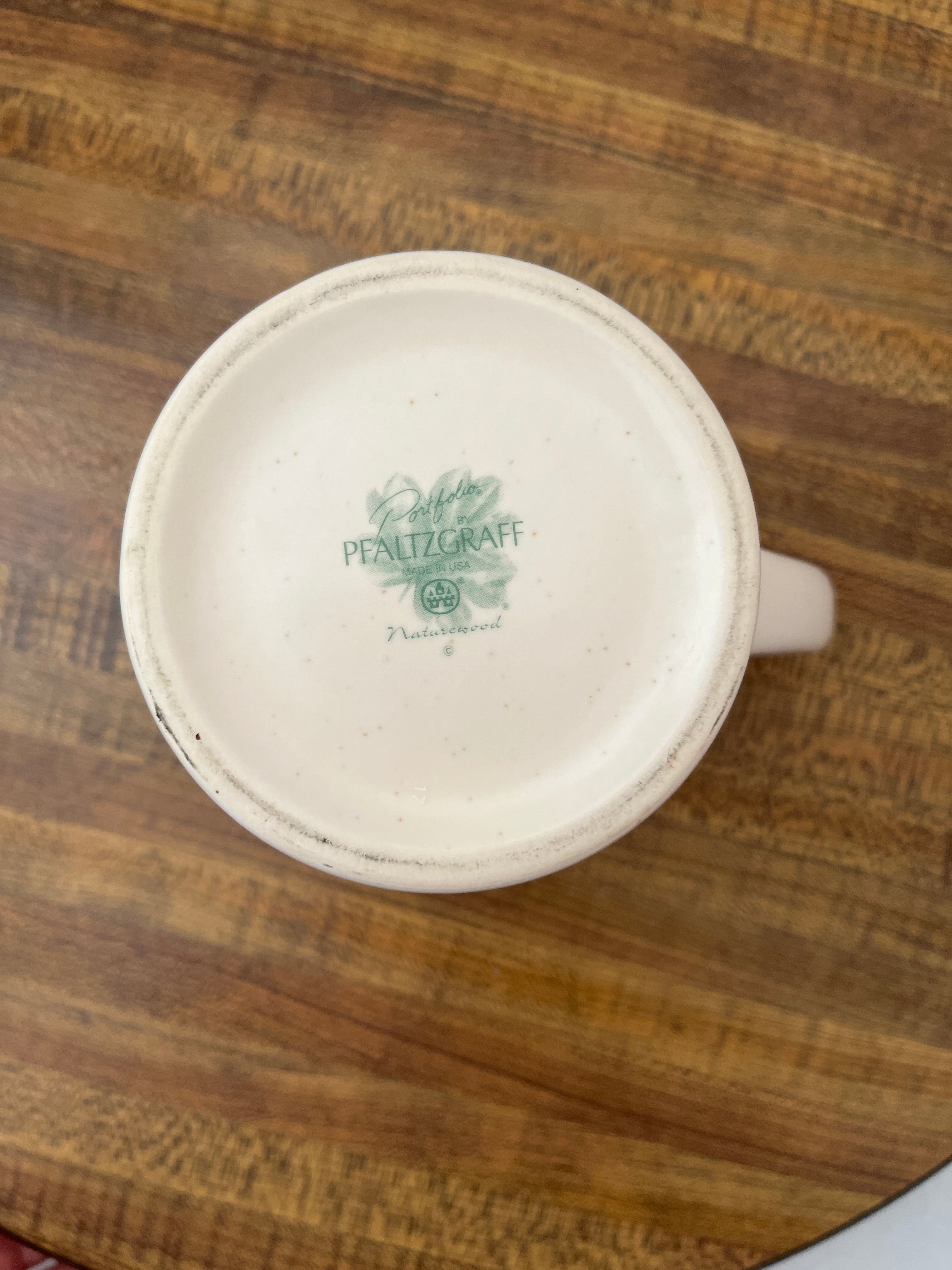 Pfaltzgraff 1990s Naturewood Creamer Pitcher 12oz