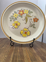 Hearthside Garden Festival Sunshine Flowers Plate 12"