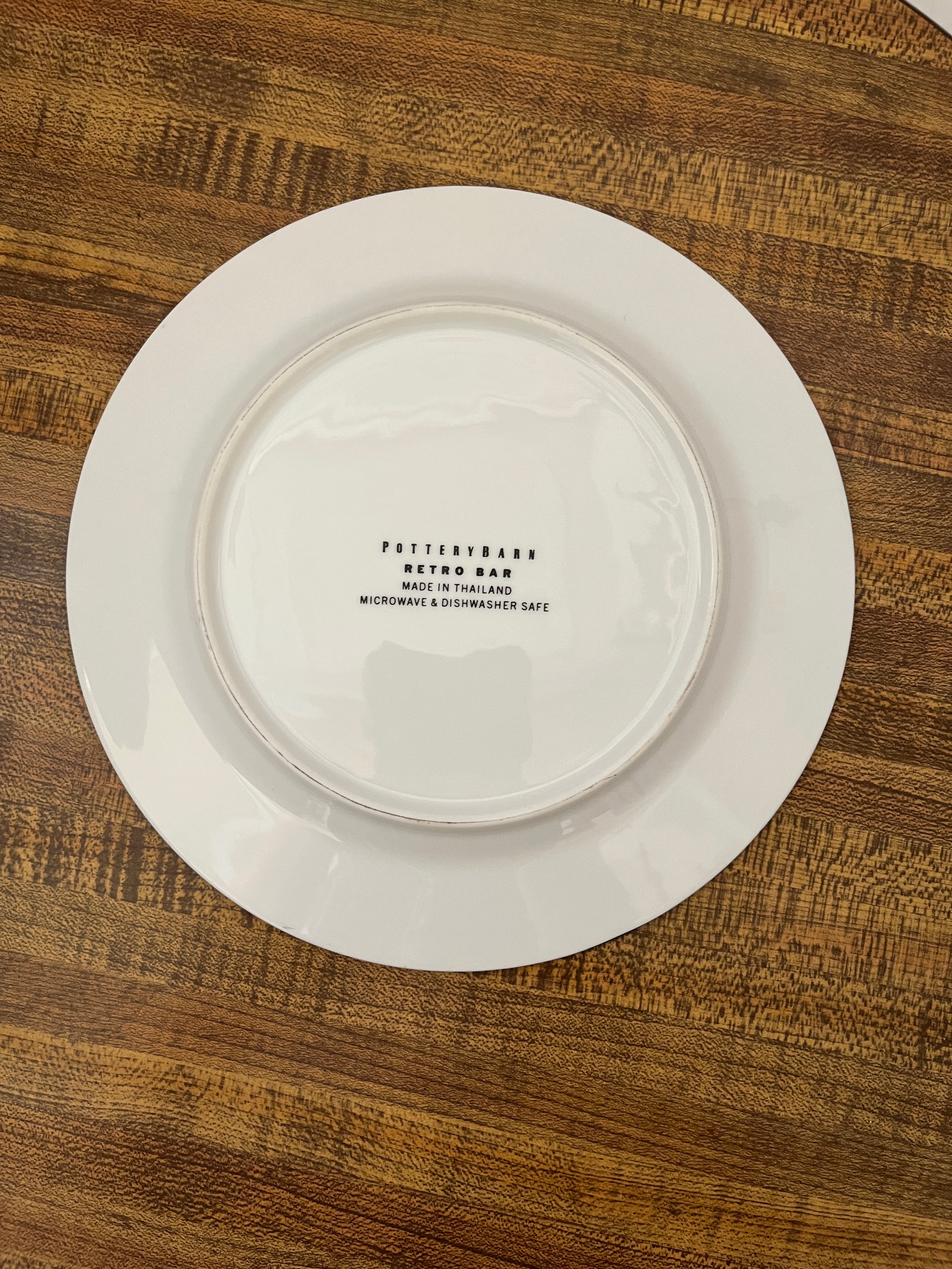Pottery Barn "Retro Bar" 1998 Salad Plate