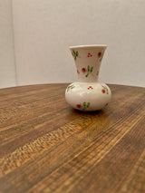 Pink & Green Flower Mini Bud Vase