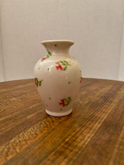 Pink & Green Flower Mini Bud Vase