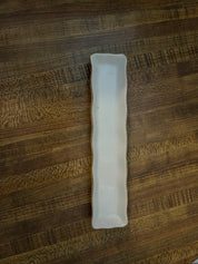 Golden Heirloom Shafford White Porcelain Tray