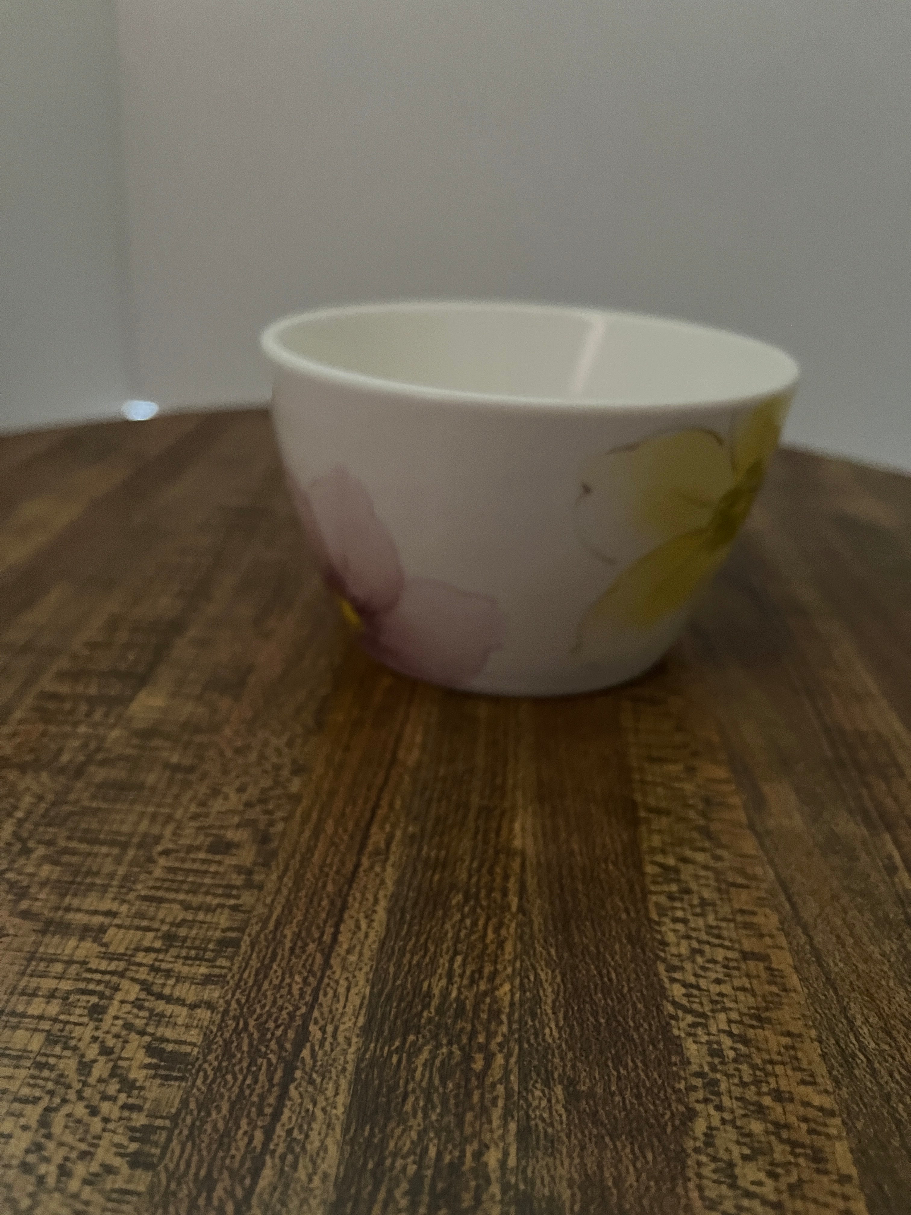 Total Art Floral Bowl
