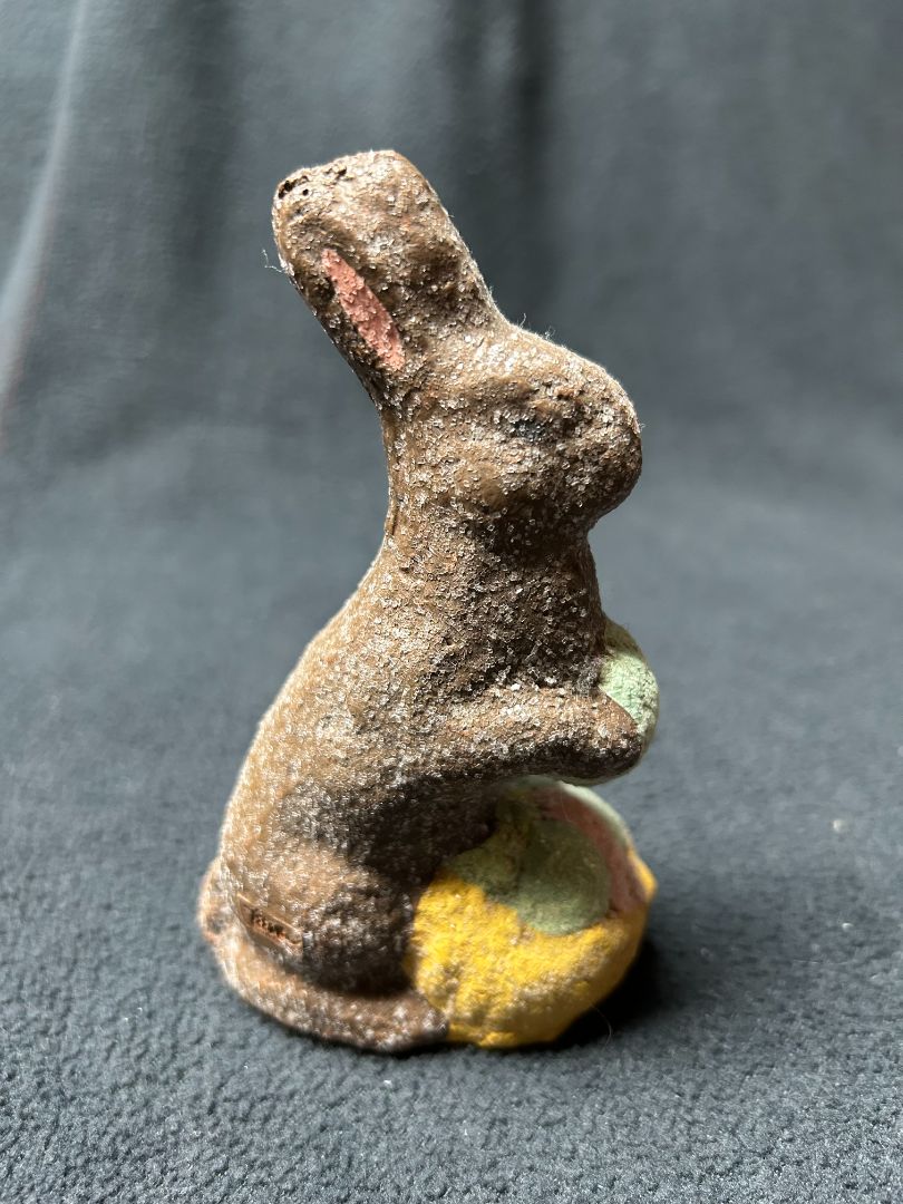 Brown Bunny with eggs