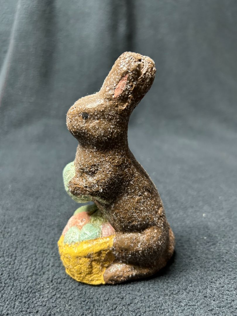 Brown Bunny with eggs