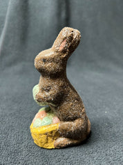 Brown Bunny with eggs