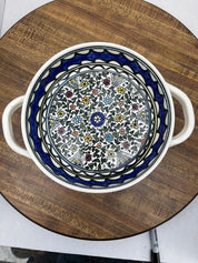 Ceramic Floral Dish