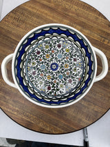 Ceramic Floral Dish