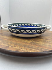 Ceramic Floral Dish