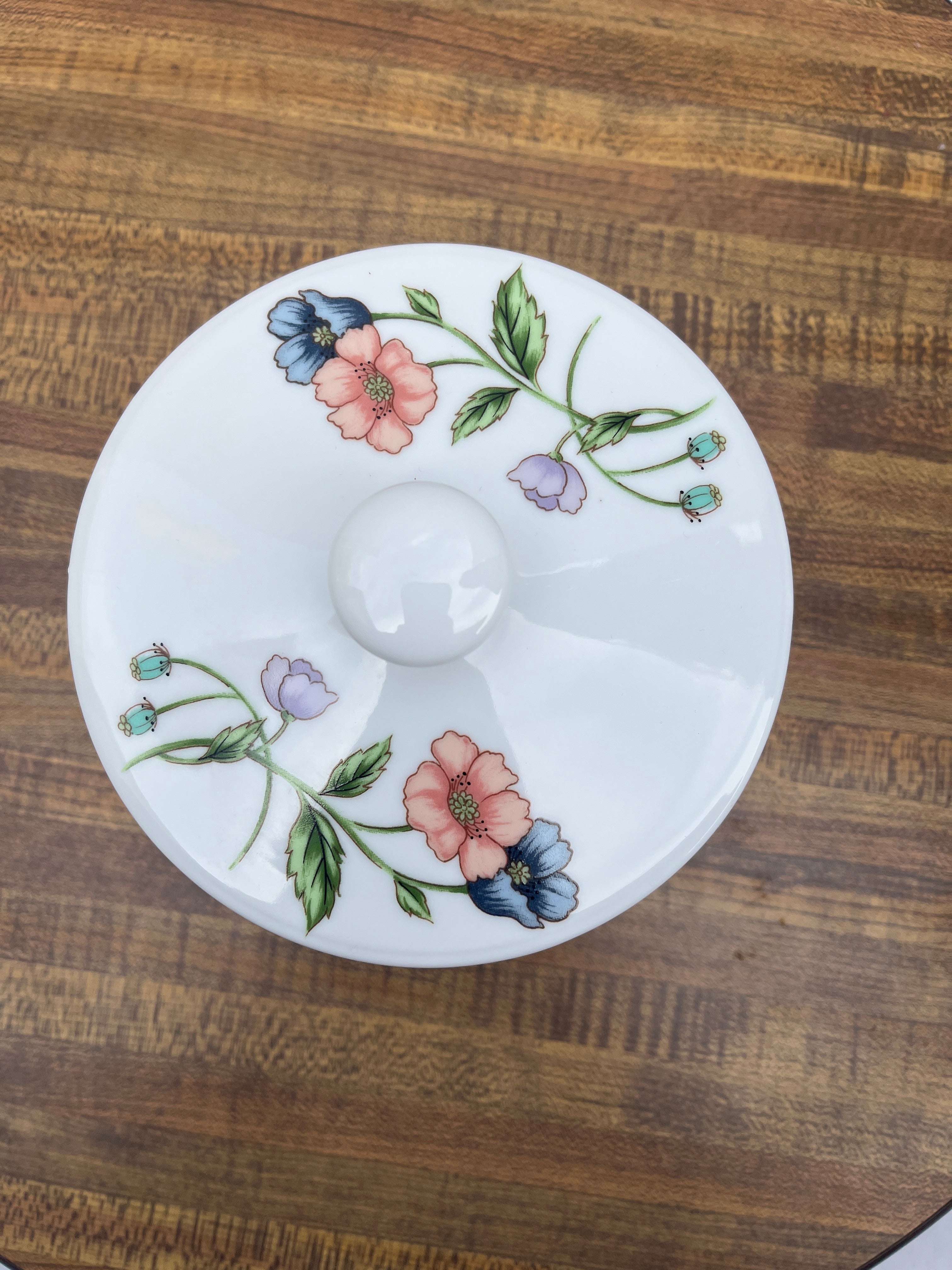 House of Prill Poppy Ceramic Storage Jar and Lid