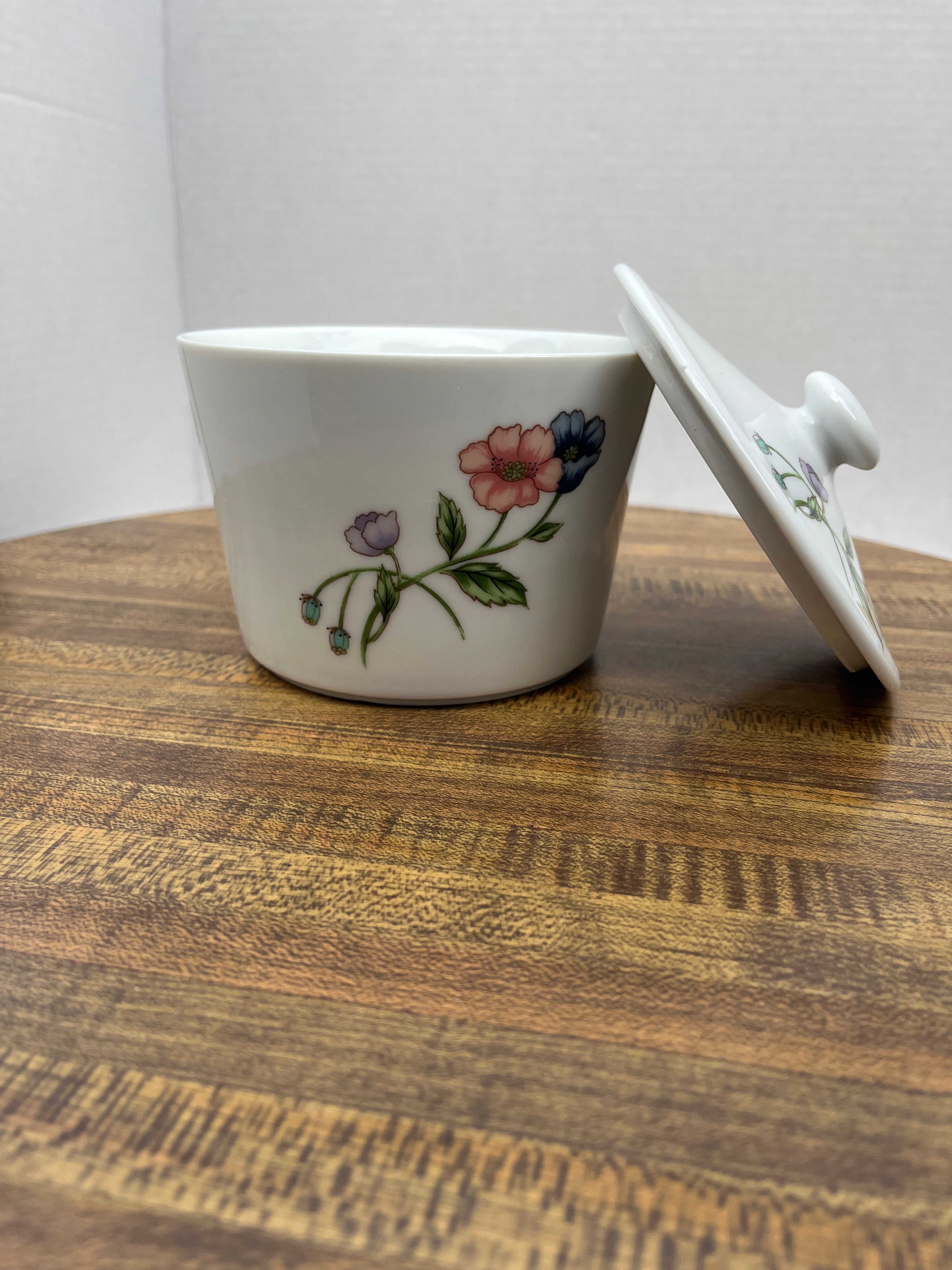 House of Prill Poppy Ceramic Storage Jar and Lid