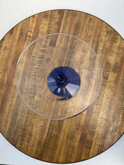 Blue Stem Martini Glass
