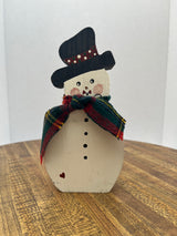 Wood Snowman