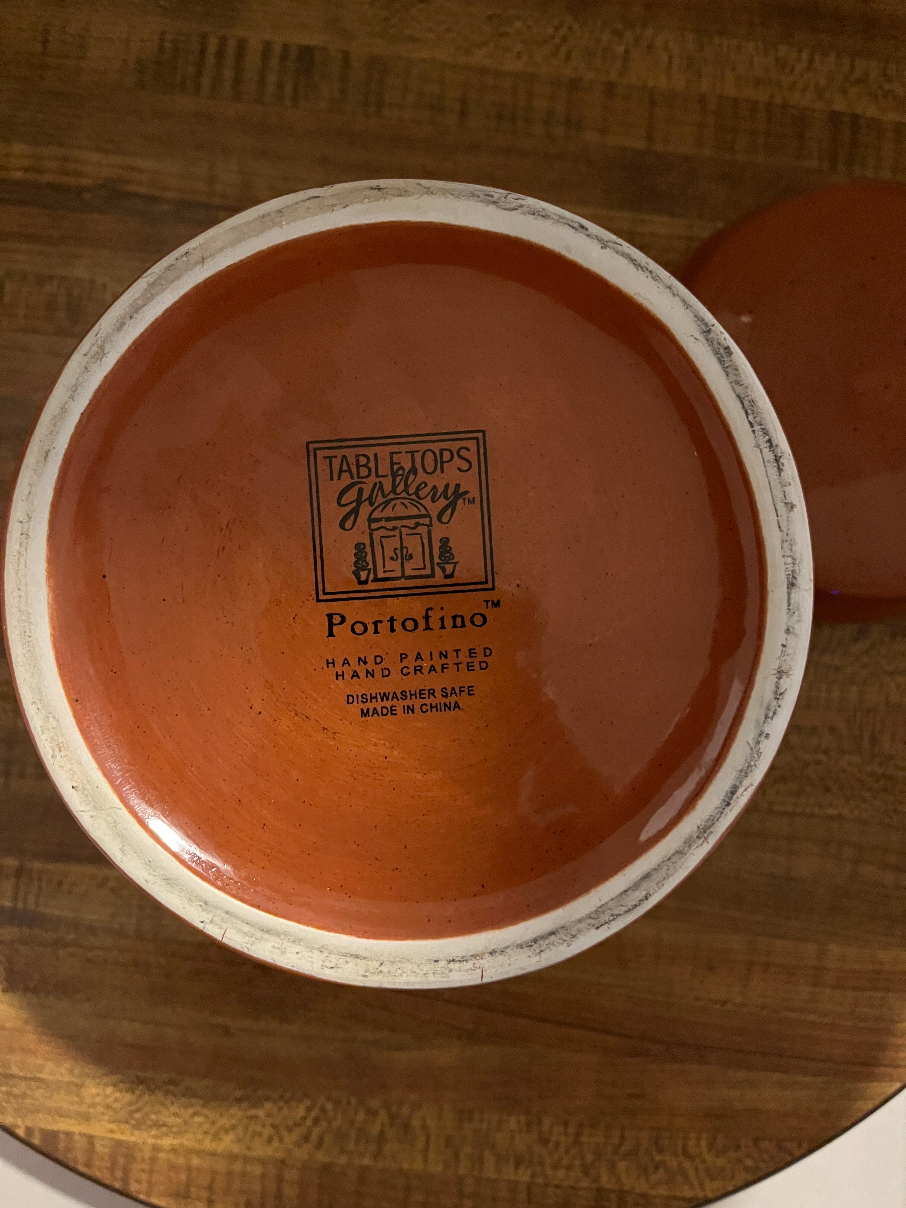 Portofino Brown Glass Jar