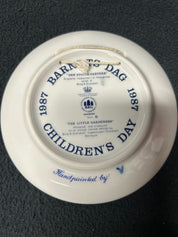 1987 Children's Day Plate
