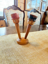 Vintage Salt/Pepper and Toothpick Holder