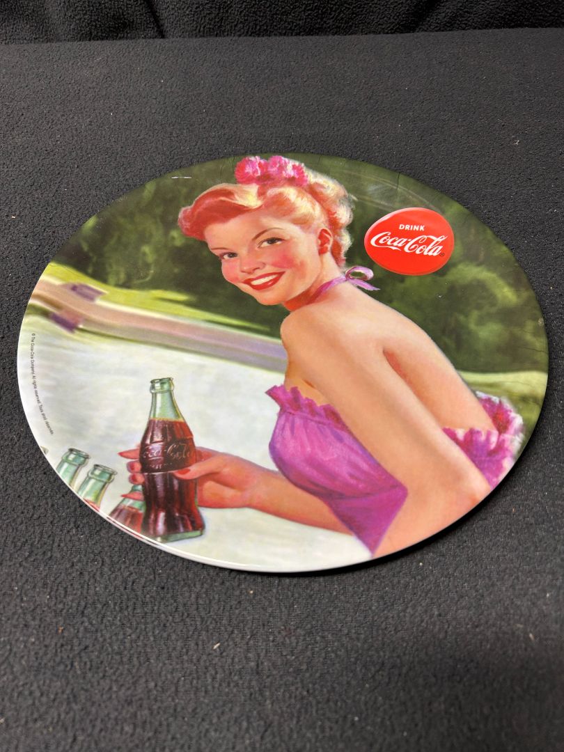 Coca-Cola Plastic Plate