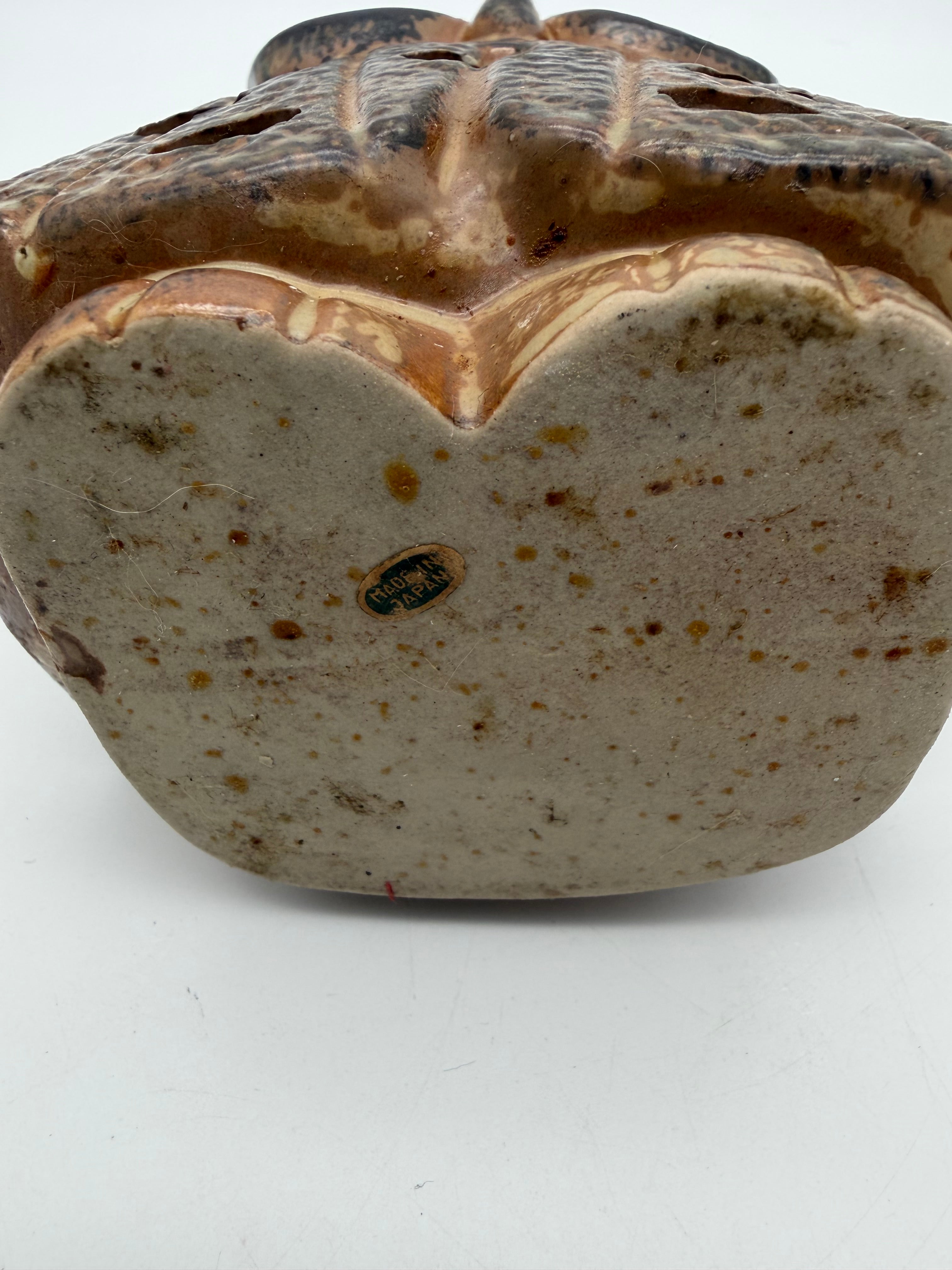 Otagiri Ceramic Owl Luminary Japan Hanging Candle Holder