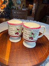 Paper Giftware Ceramic The Late Duke Cherry S & P