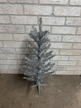 Silver Tinsel Tree