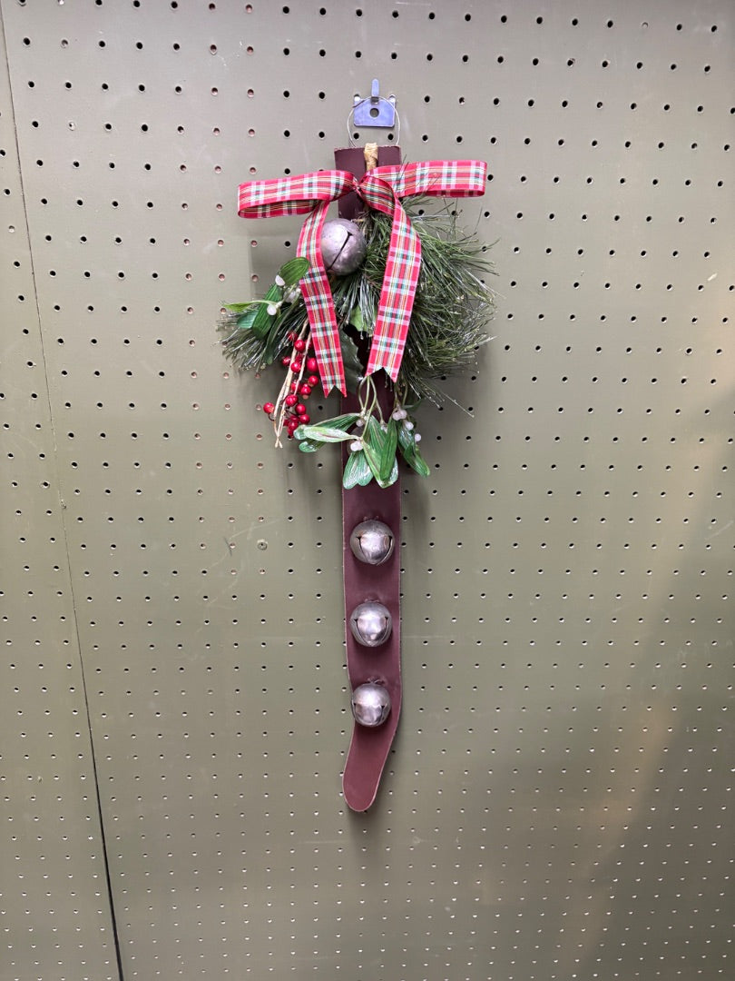 Jingle Bell Strip w Holiday Greens