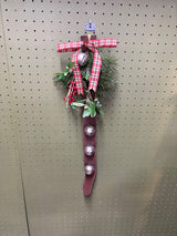 Jingle Bell Strip w Holiday Greens