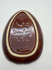Hull brown drip spoon rest