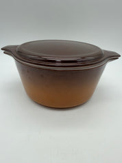 Pyrex 474  butterscotch Brown