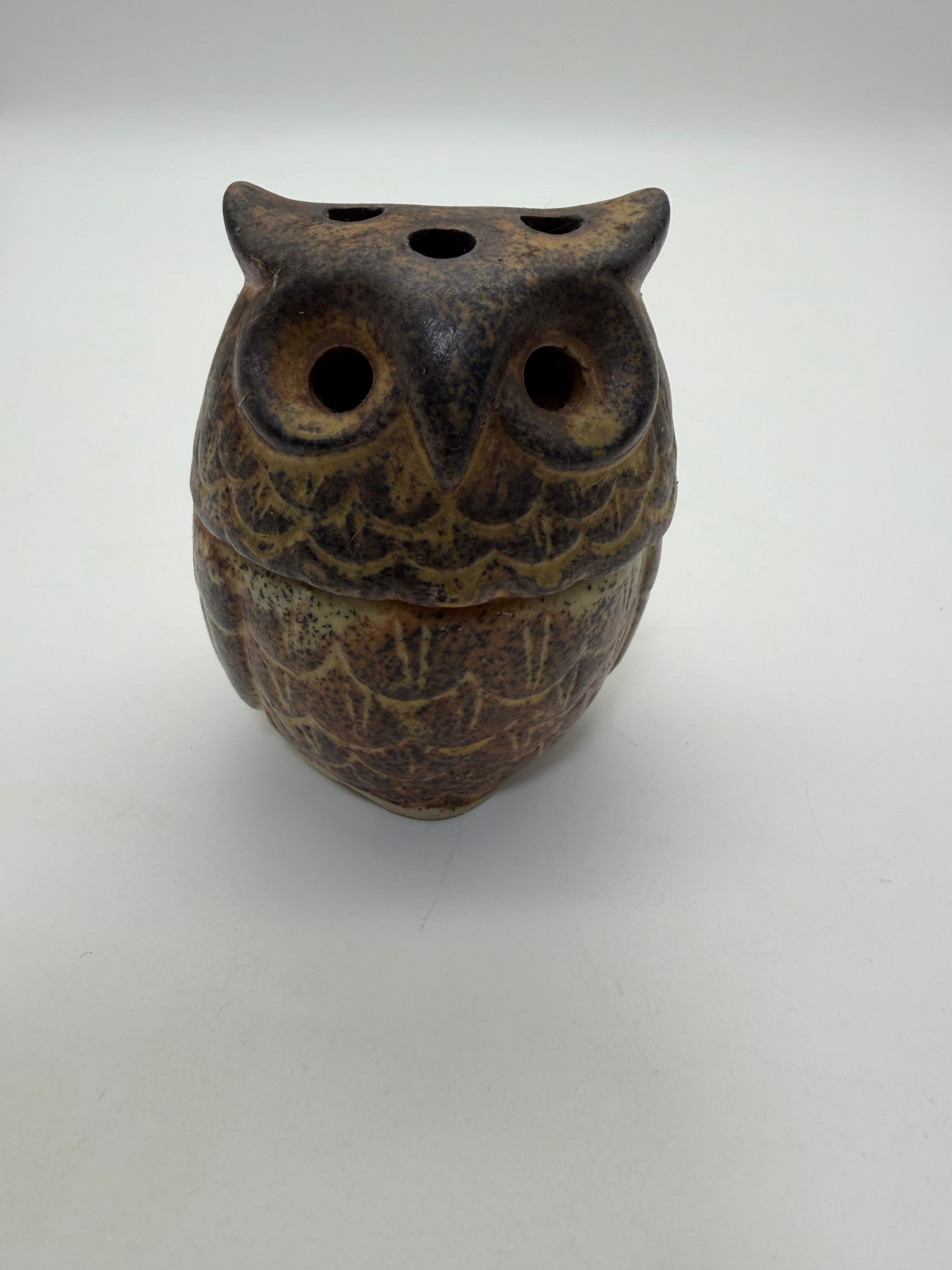 Otagiri incense burner owl