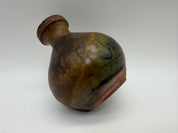 Weed pot 5” earth tone glazed