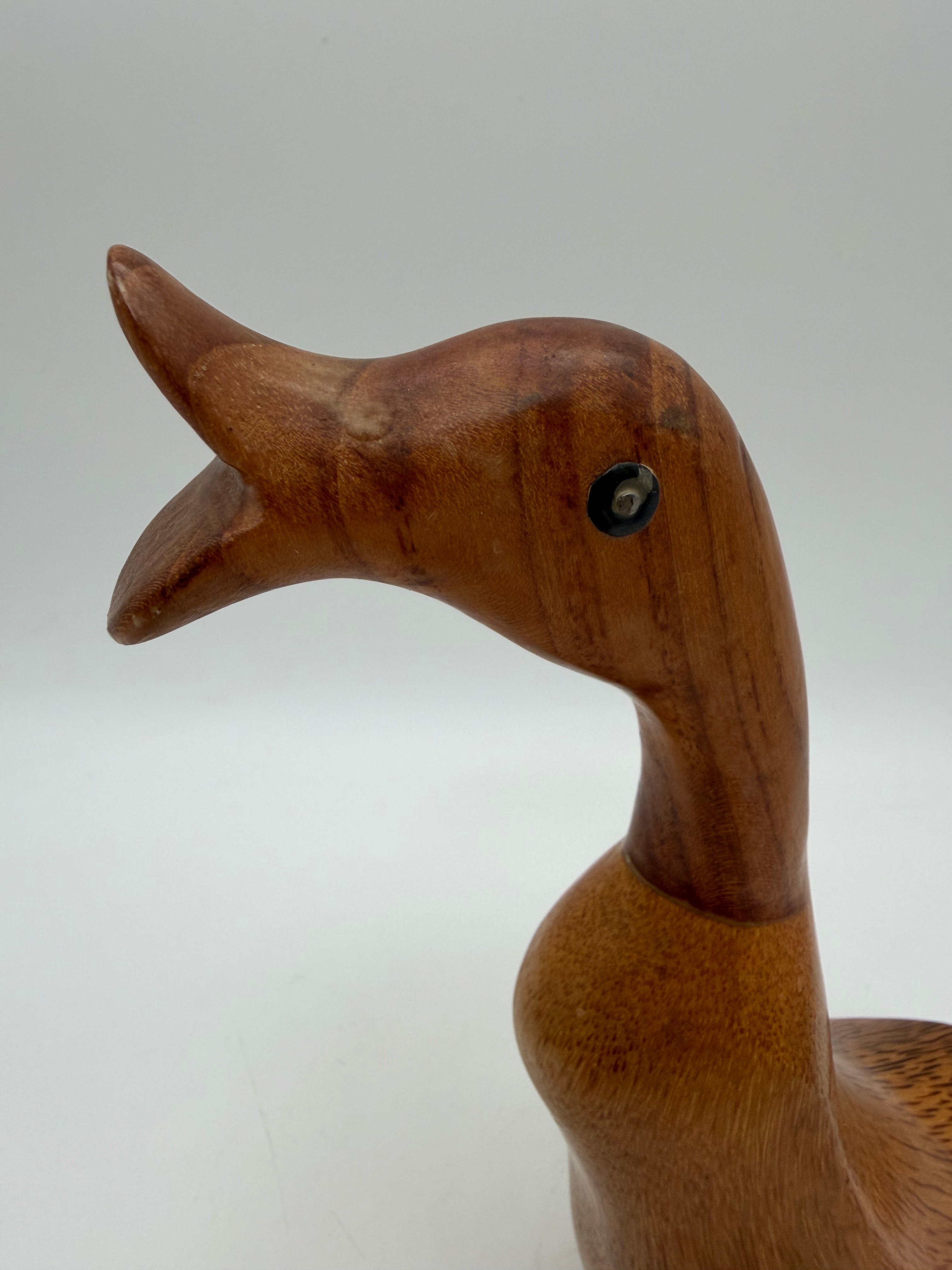 DCUK  sculptural wooden duck vintage 1980’s