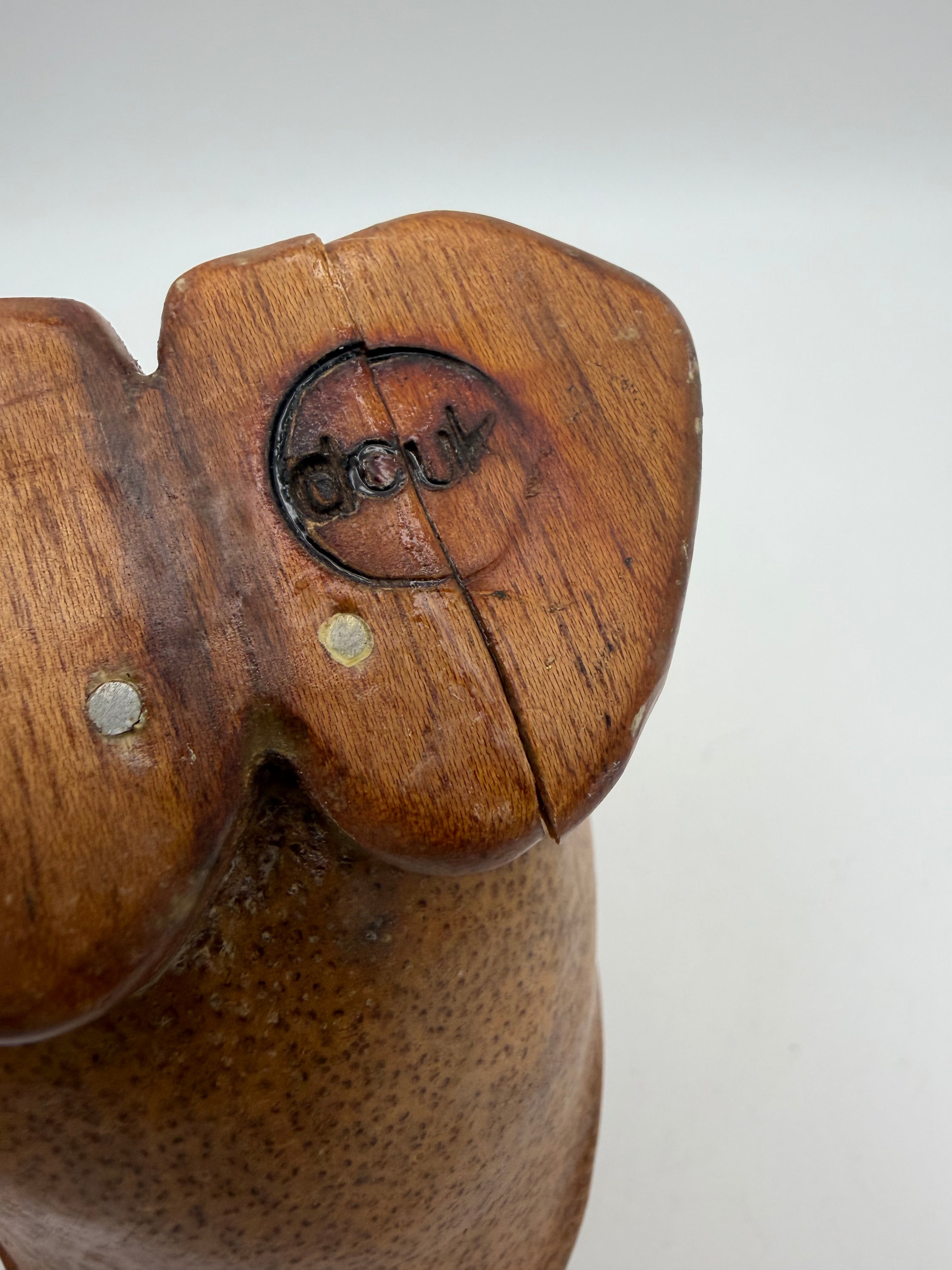 DCUK  sculptural wooden duck vintage 1980’s
