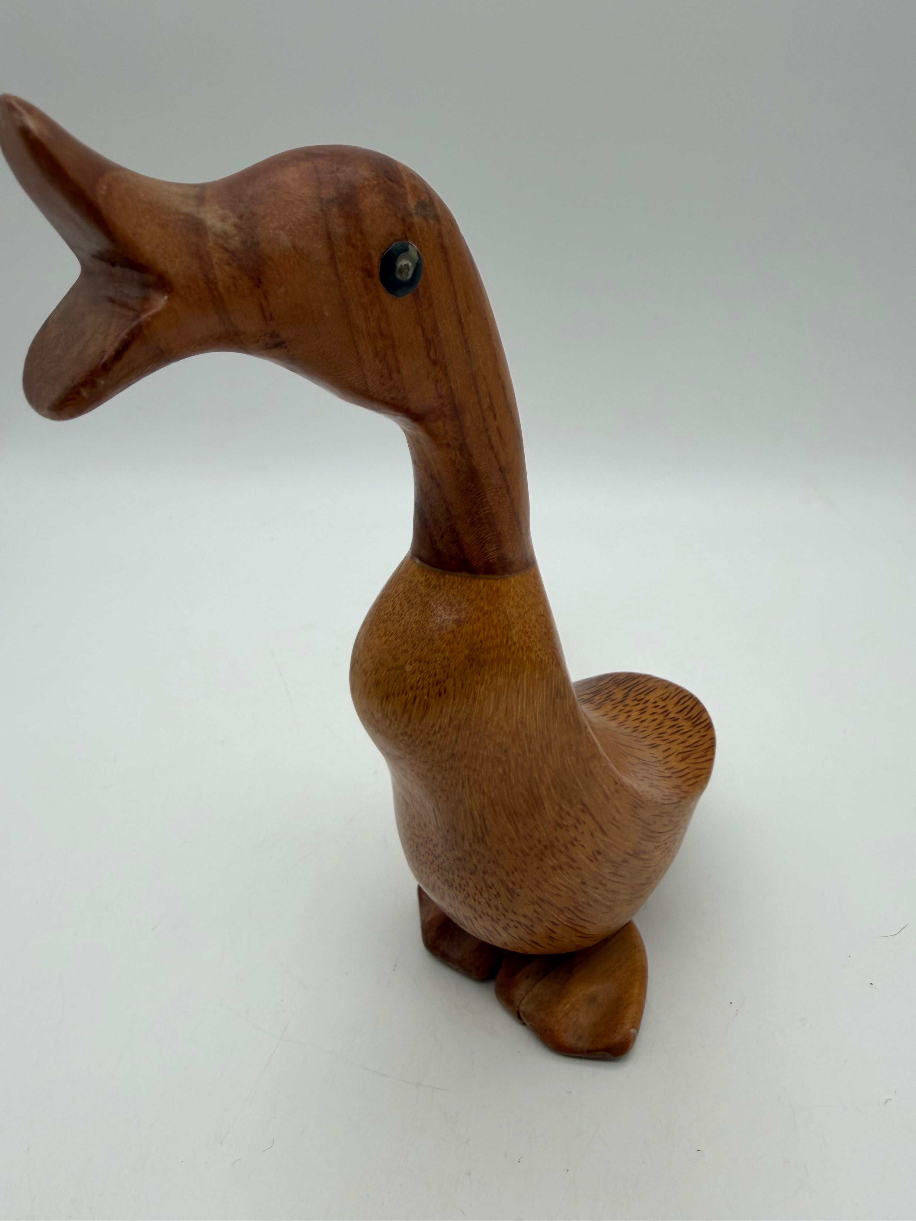 DCUK  sculptural wooden duck vintage 1980’s