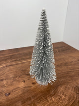 9 in Silver Bottle Brush Tree