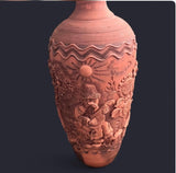 Vintage Ukrainian Ceramic Vase
