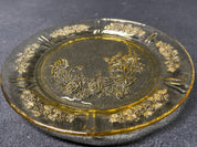 Amber-Cabbage Rose Plate