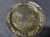 Amber-Cabbage Rose Plate