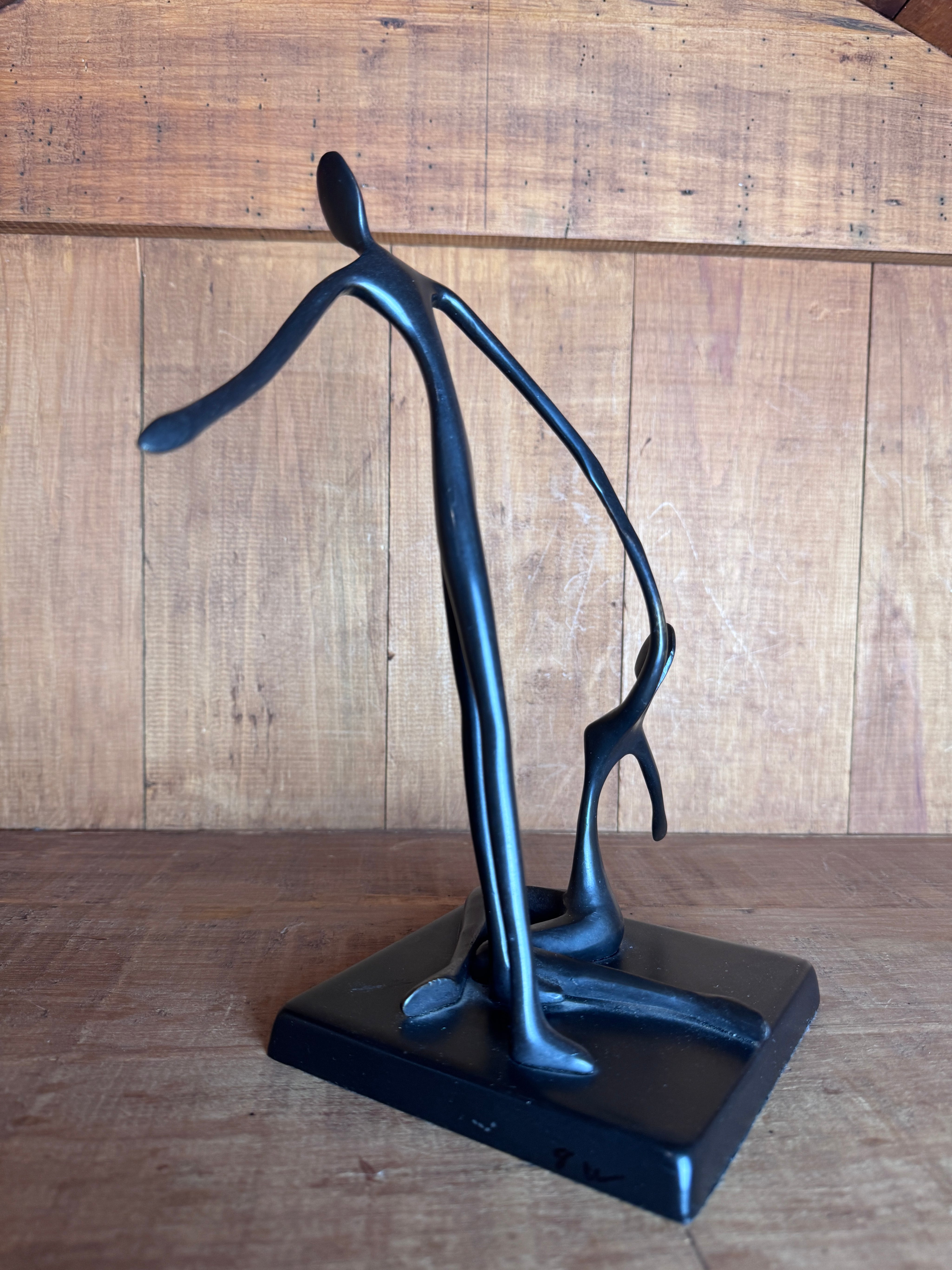 Bodrul Khalique bronze dancing pair Ikea 2001 limited edition