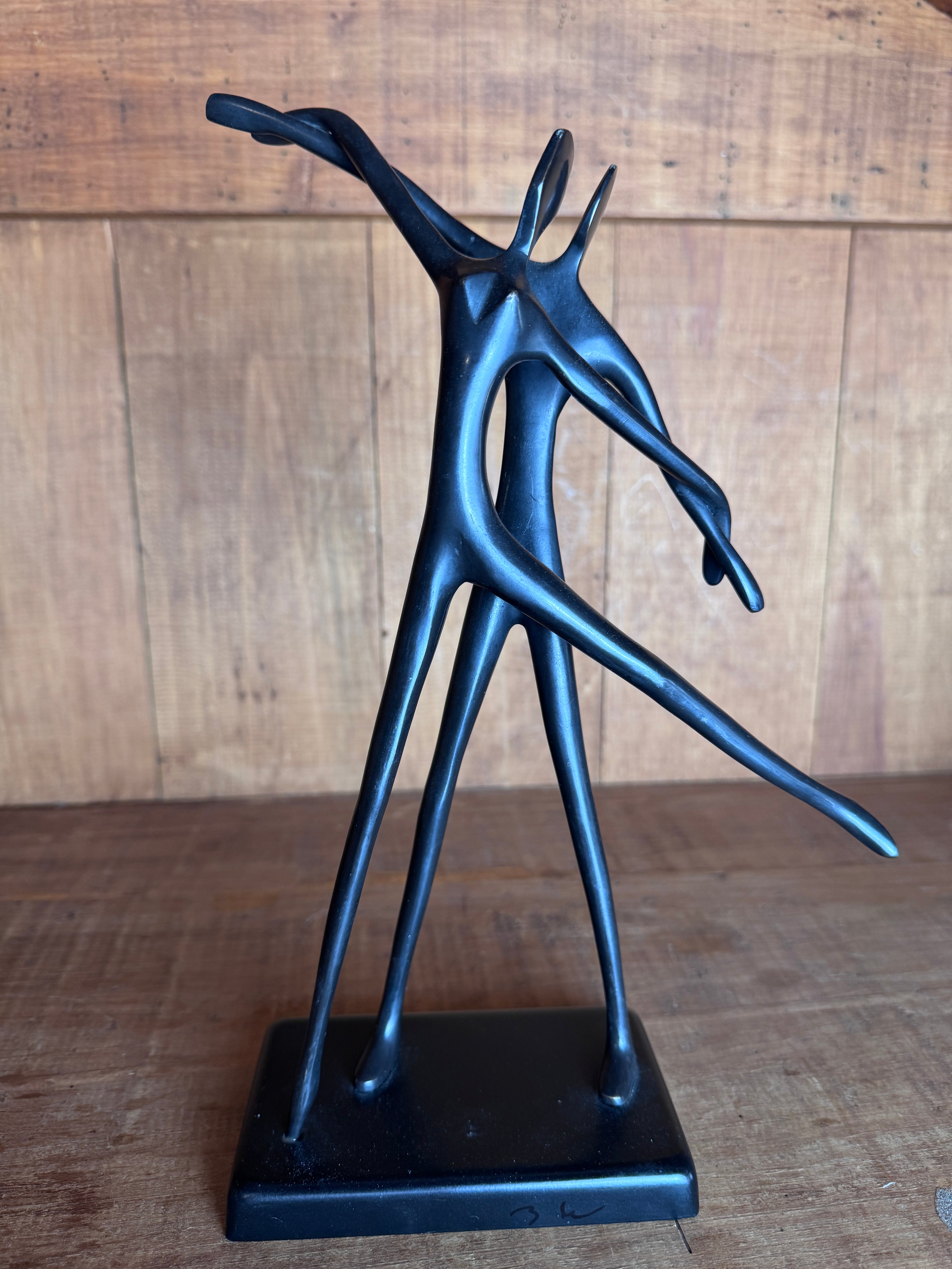 Bodrul Khalique bronze dancing pair Ikea 2001 limited edition