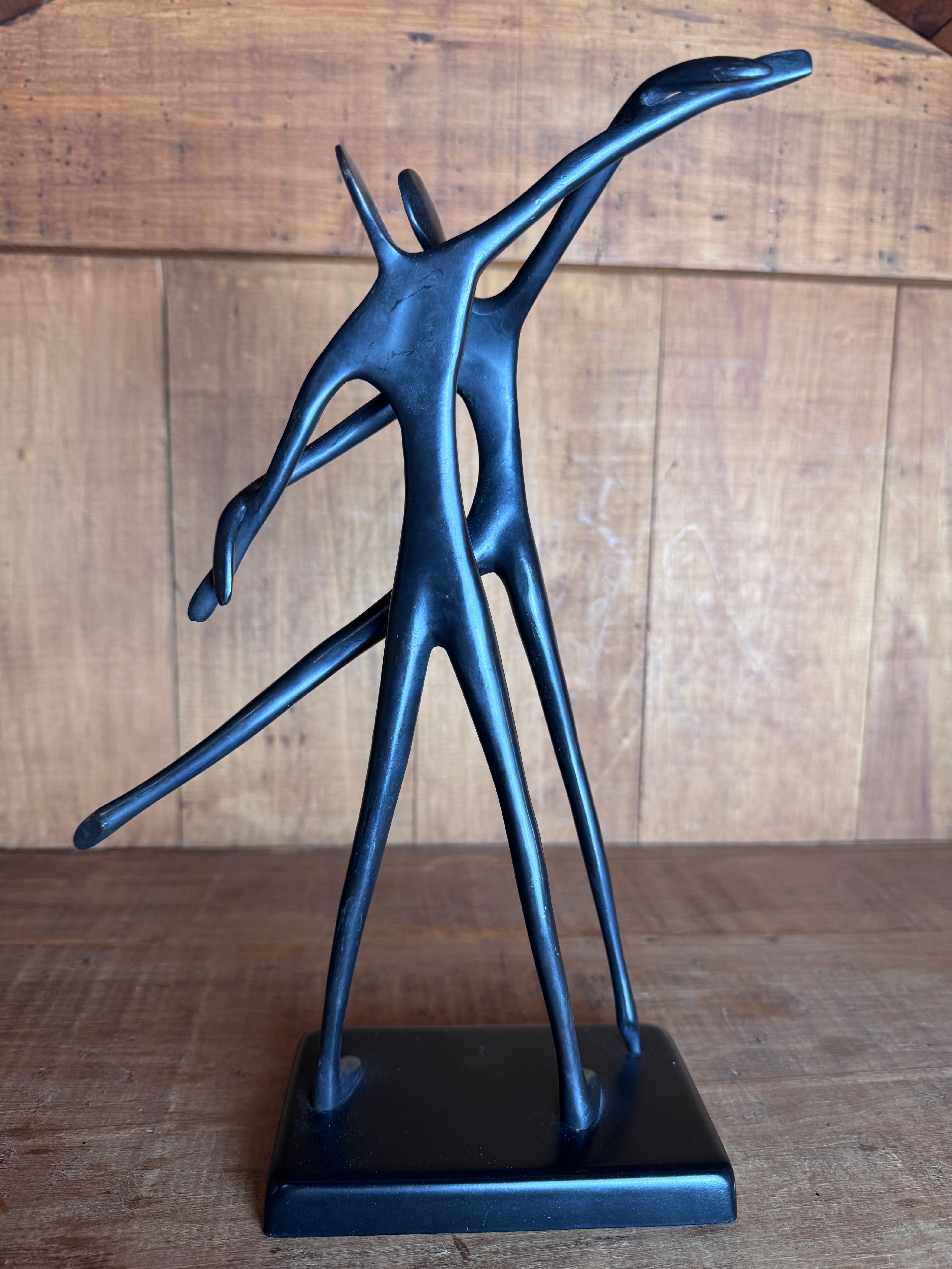 Bodrul Khalique bronze dancing pair Ikea 2001 limited edition