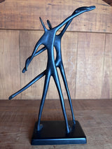 Bodrul Khalique bronze dancing pair Ikea 2001 limited edition
