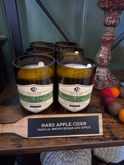 Hard Apple Cider Scented Candle in Wine Bottle - 8 oz