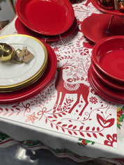 Reindeer Paper Placemats (Tearaway 24 Pack-$2 Per Mat) - New