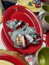 Fiesta Oval Serving Platter Scarlet